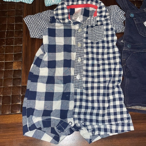 (5) 9 months boys overalls - Picture 9 of 11